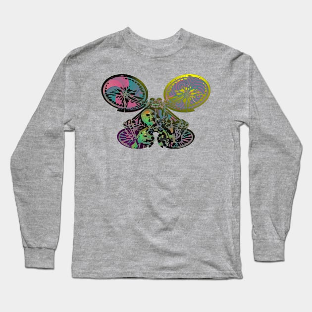 Bicycle Day (metal) Long Sleeve T-Shirt by rikarts